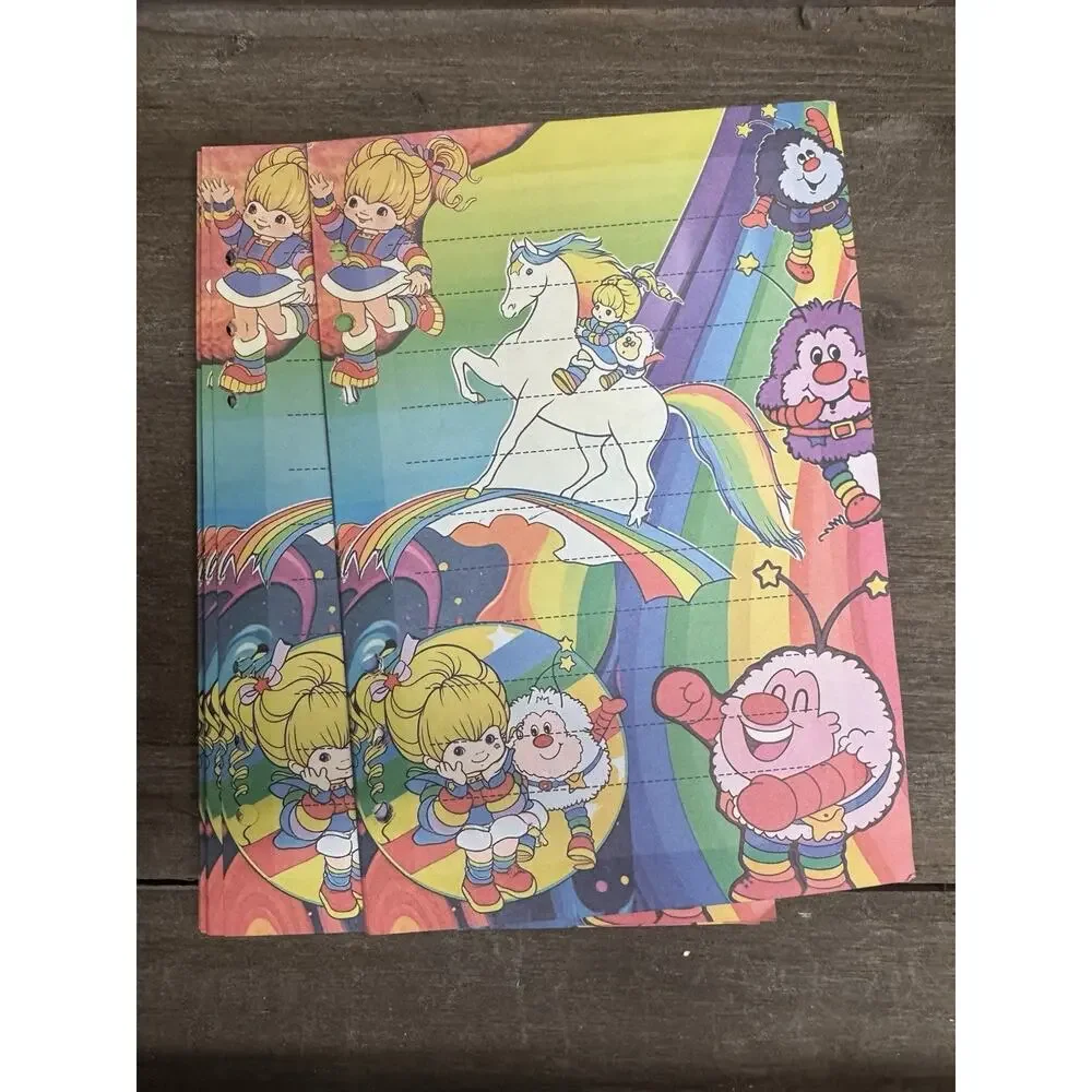 Rainbow Brite Size A5 Refill Paper (50 Sheets)